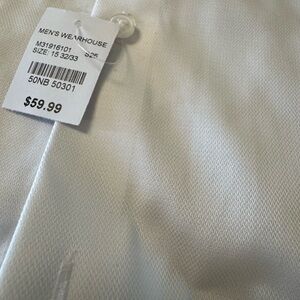 Calvin Klein Elegant White Dress Shirt
